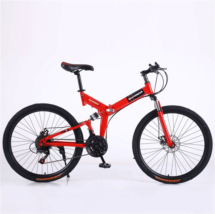 Bicicleta de montanha dobrável de alto carbono 26