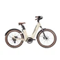 Bicicleta urbana adulta com estrutura de fibra de carbono